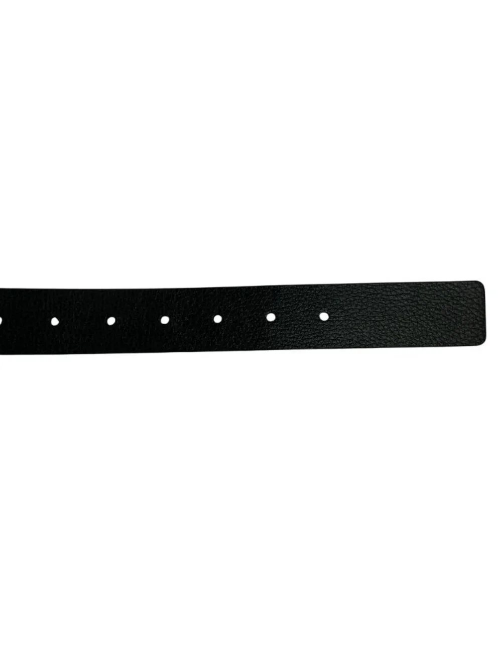 New Wenger Swissgear Reversible Pebbled Leather Belt With Gunmetal Buckle Mens B